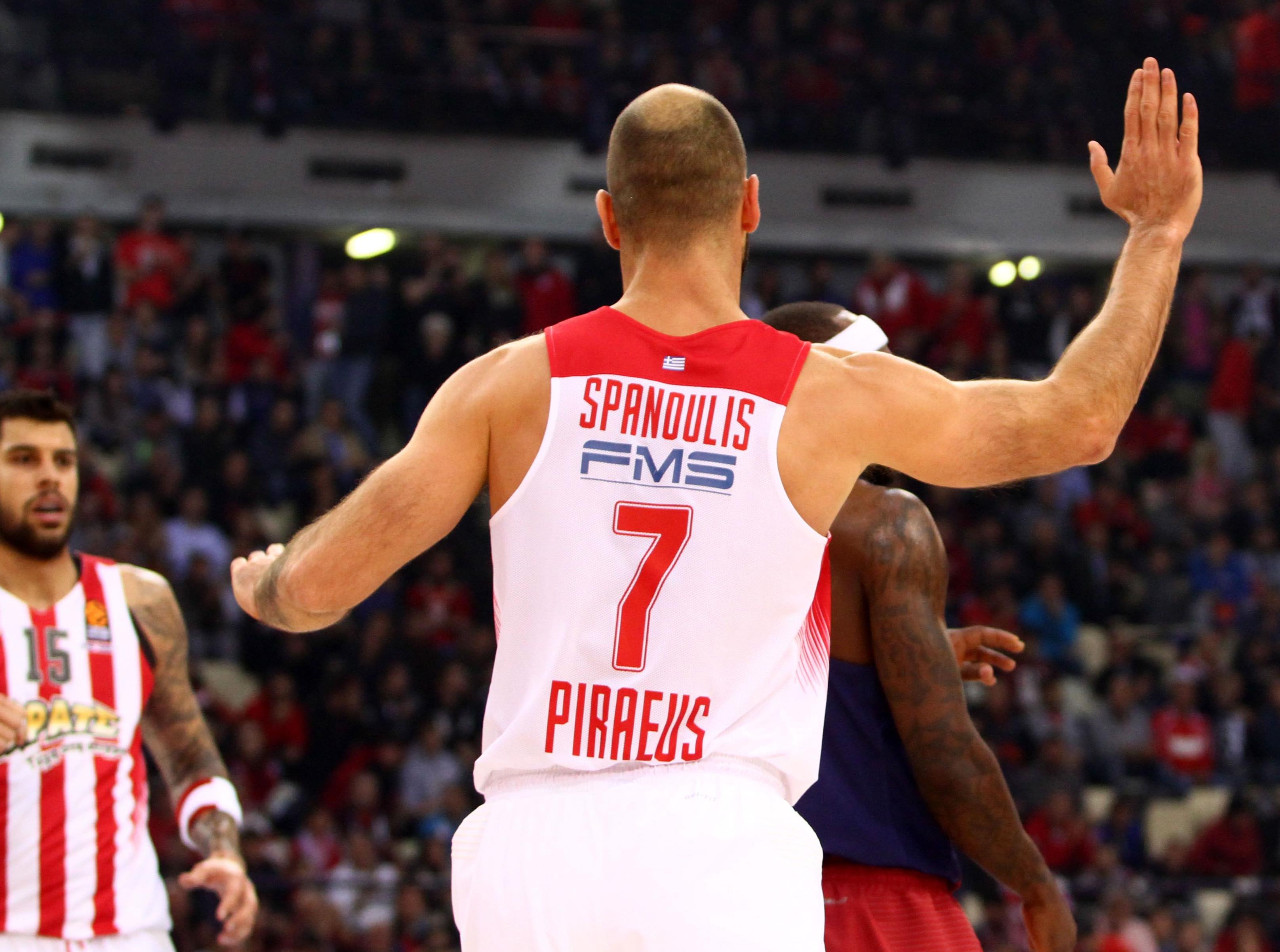 Δεύτερος «πασέρ» στην Euroleague o Σπανούλης μετά τον Διαμαντίδη