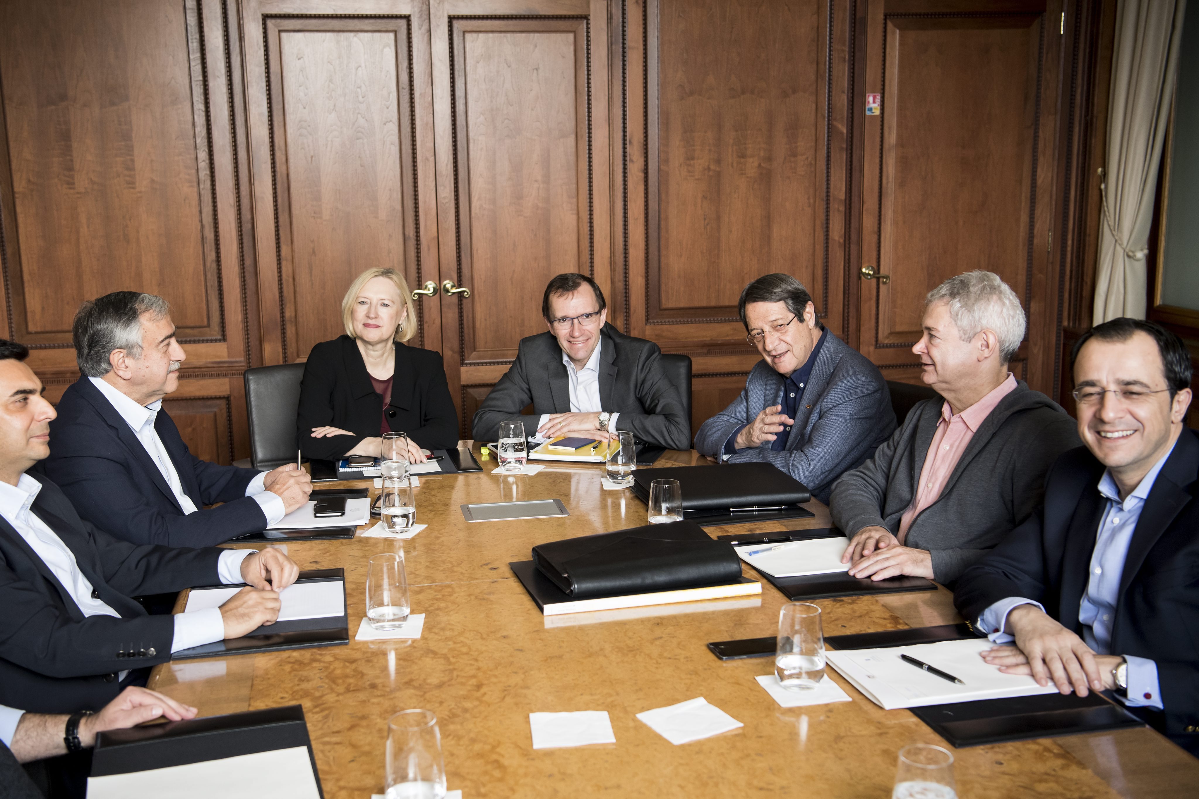 Κυπριακό: Χωρίς αποτέλεσμα οι συνομιλίες για το εδαφικό