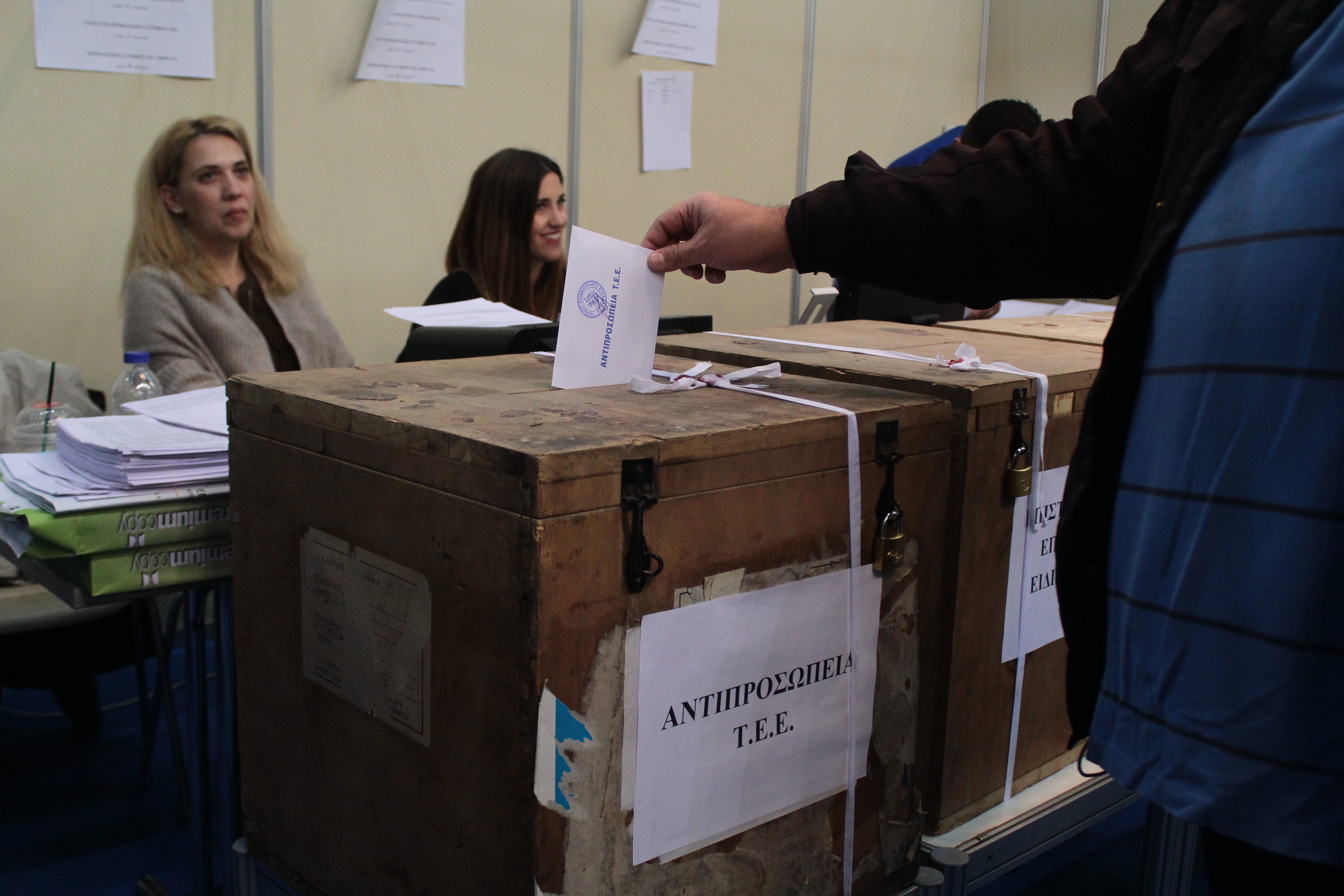 Εκλογές ΤΕΕ: Πρώτη η ΝΔ, στην τρίτη θέση ο ΣΥΡΙΖΑ
