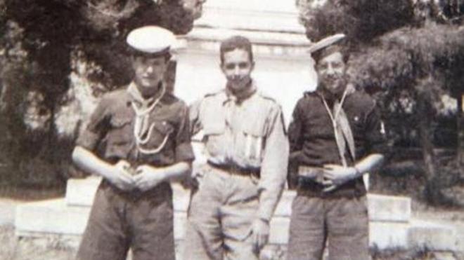 Ο Κωστής Στεφανόπουλος πρόσκοπος το 1946