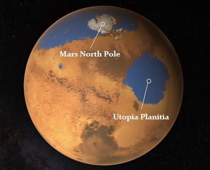 Στην έρημο του Άρη, μια υδάτινη Ουτοπία