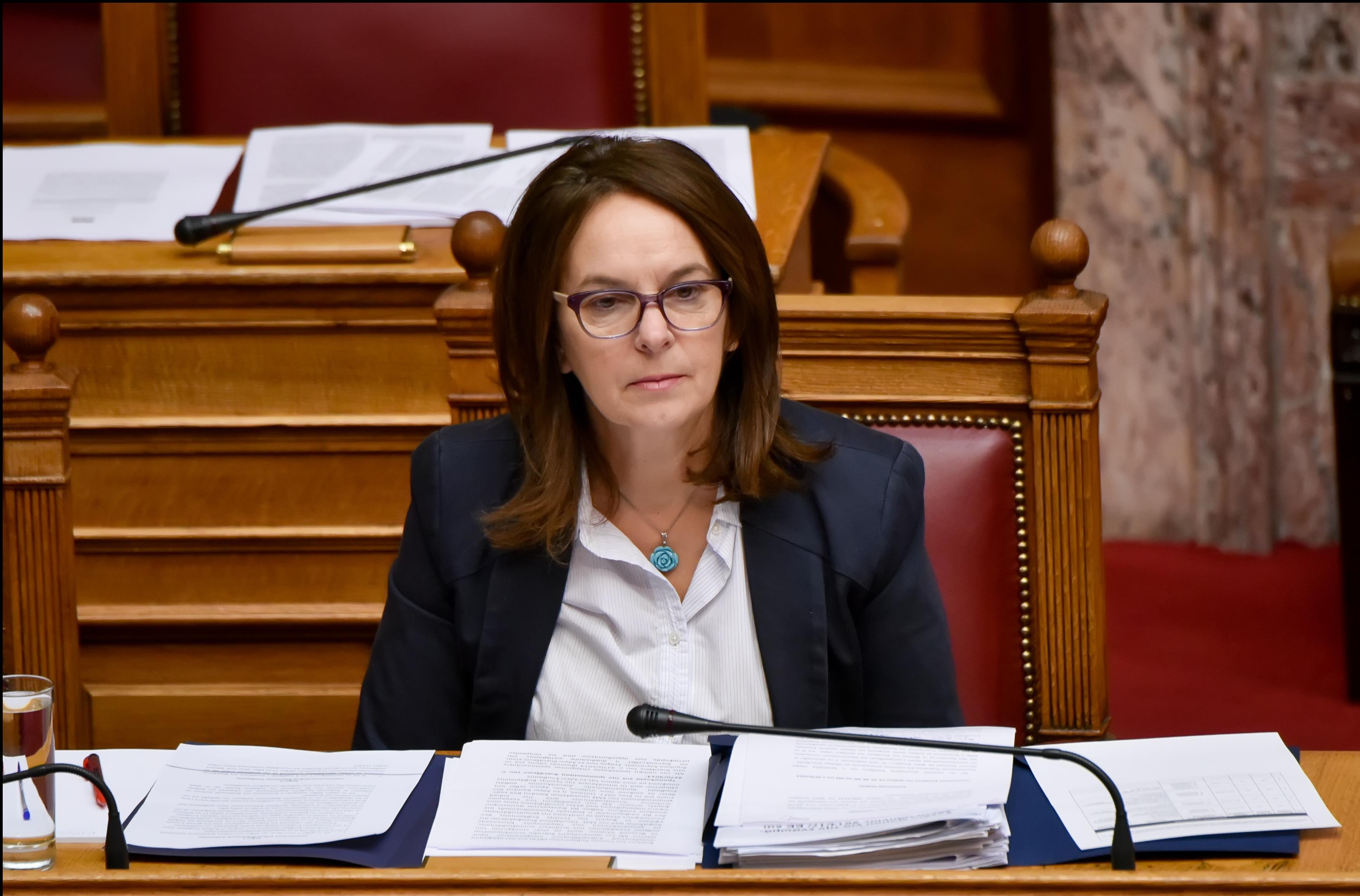 Κ.Παπανάτσιου: Το 90% των θεμάτων της αξιολόγησης έχει ήδη κλείσει