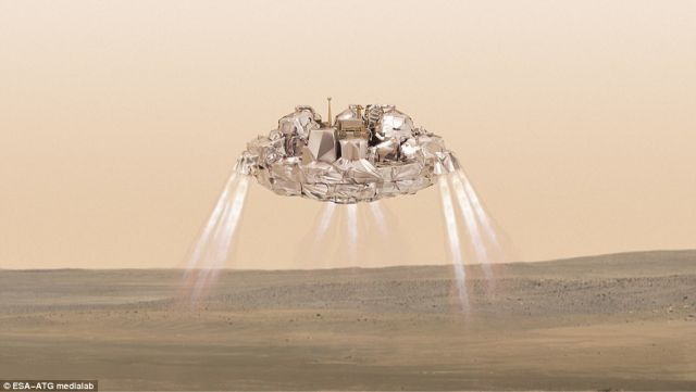 To ρομπότ Schiaparelli «στούκαρε με 500» στον Άρη