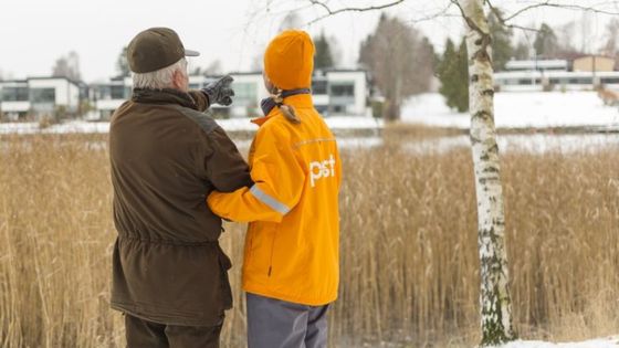 Οι ταχυδρόμοι στη Φινλανδία ξεκινούν περιπάτους με ηλικιωμένους