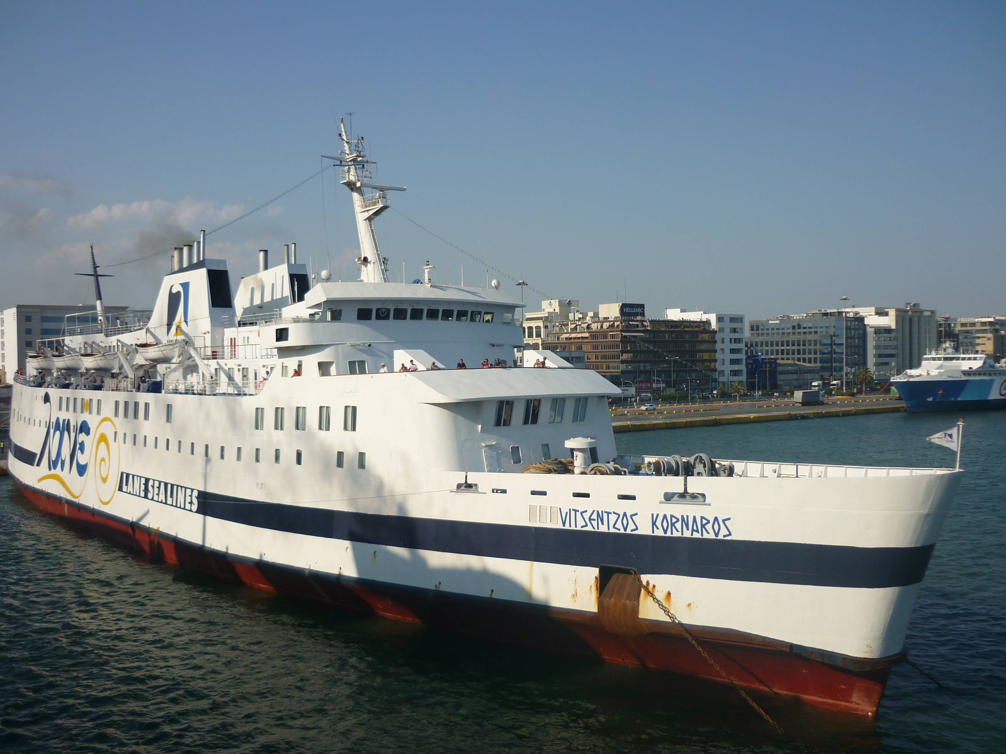 Στο λιμάνι της Κάσου προσέκρουσε το Βιτσέντζος Κορνάρος