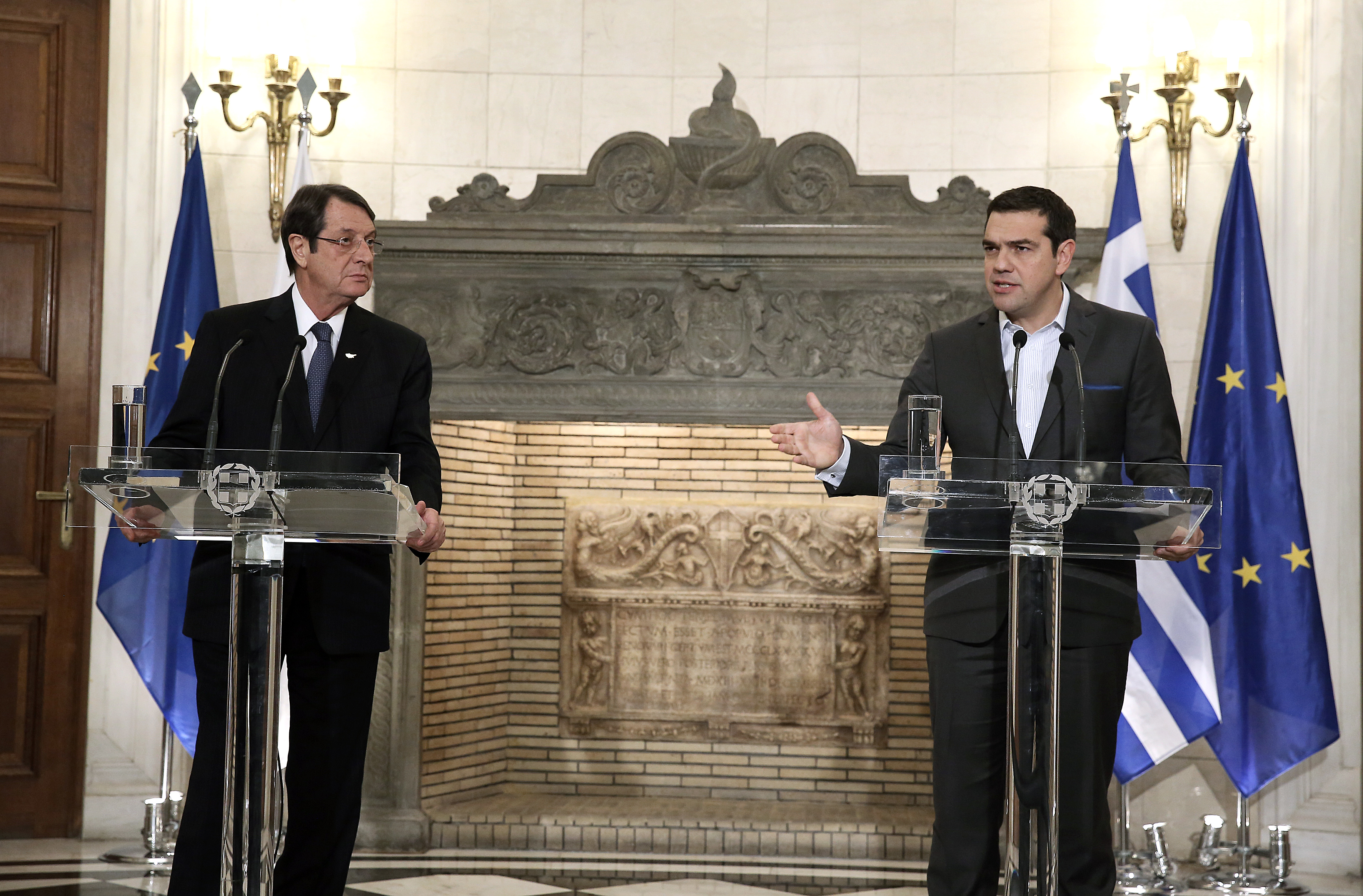 Στην Αθήνα ο Νίκος Αναστασιάδης