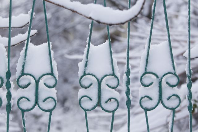 Στα λευκά ντύθηκαν τα ορεινά της Χαλκιδικής
