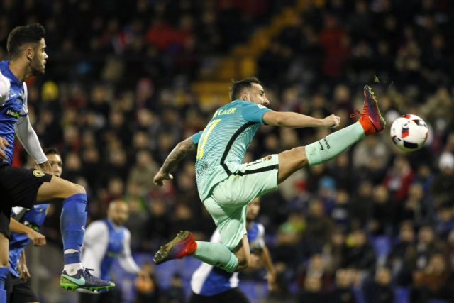 Η Μπαρτσελόνα κόλλησε στο Αλικάντε, 1-1 με Χέρκουλες