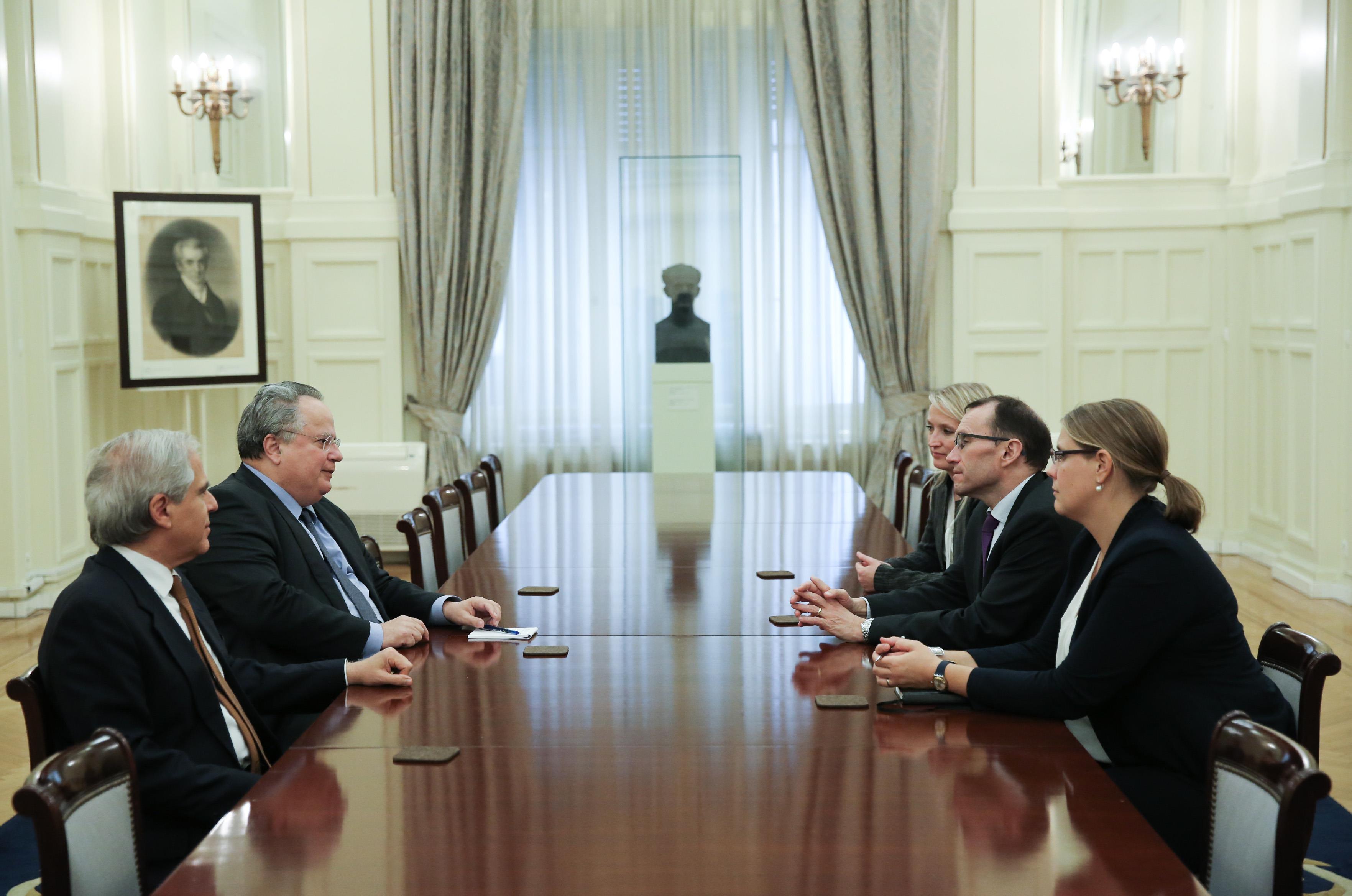 Συναντήσεις Τσίπρα, Κοτζιά με τον ειδικό σύμβουλο του ΟΗΕ για το Κυπριακό