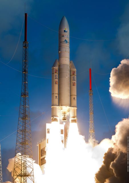 Eκτόξευση δορυφόρου των Hellas Sat και Inmarsat με την ArianSpace