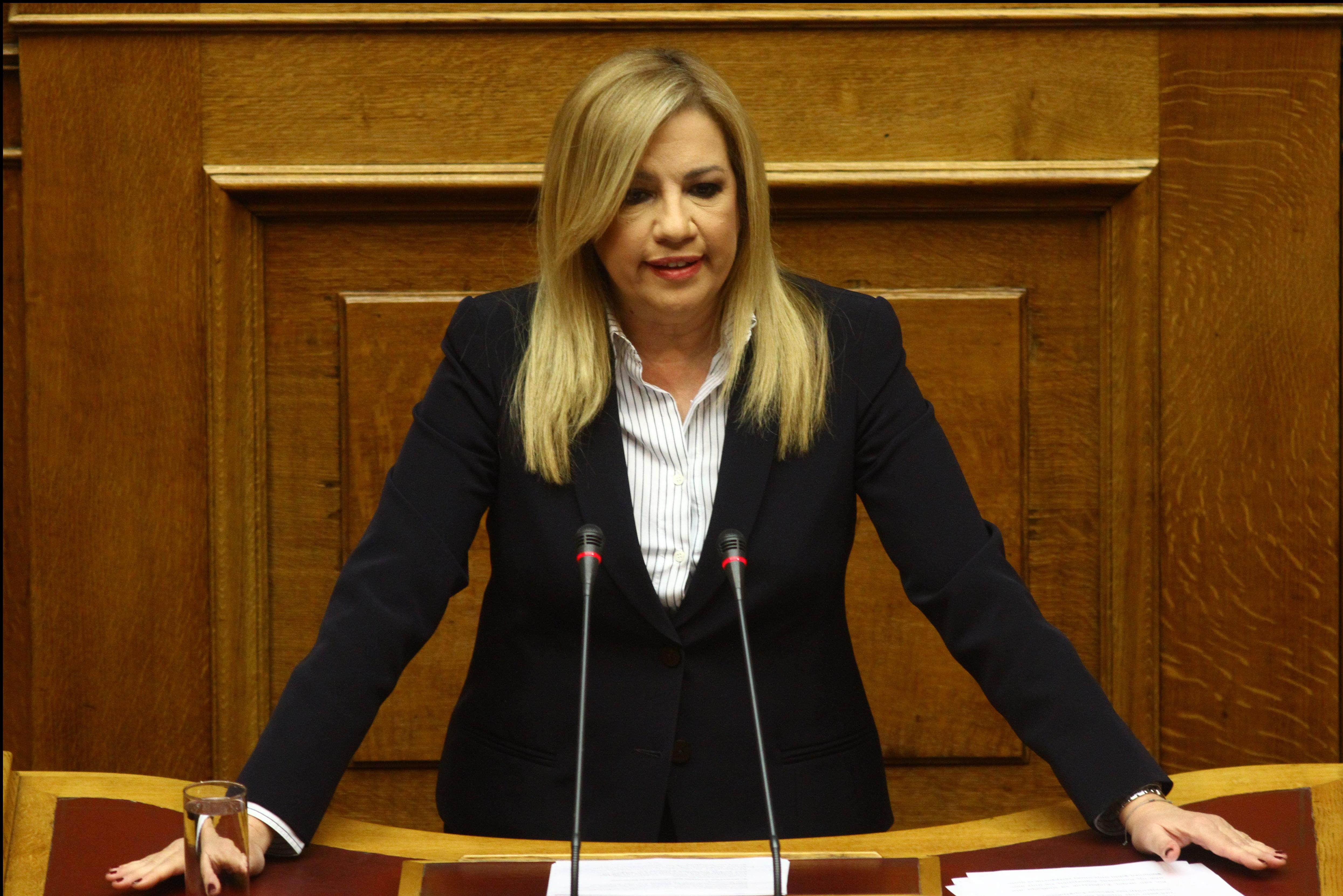 Φ.Γεννηματά: Η κυβέρνηση έχει συμφωνήσει σε μνημόνια 3plus και 4