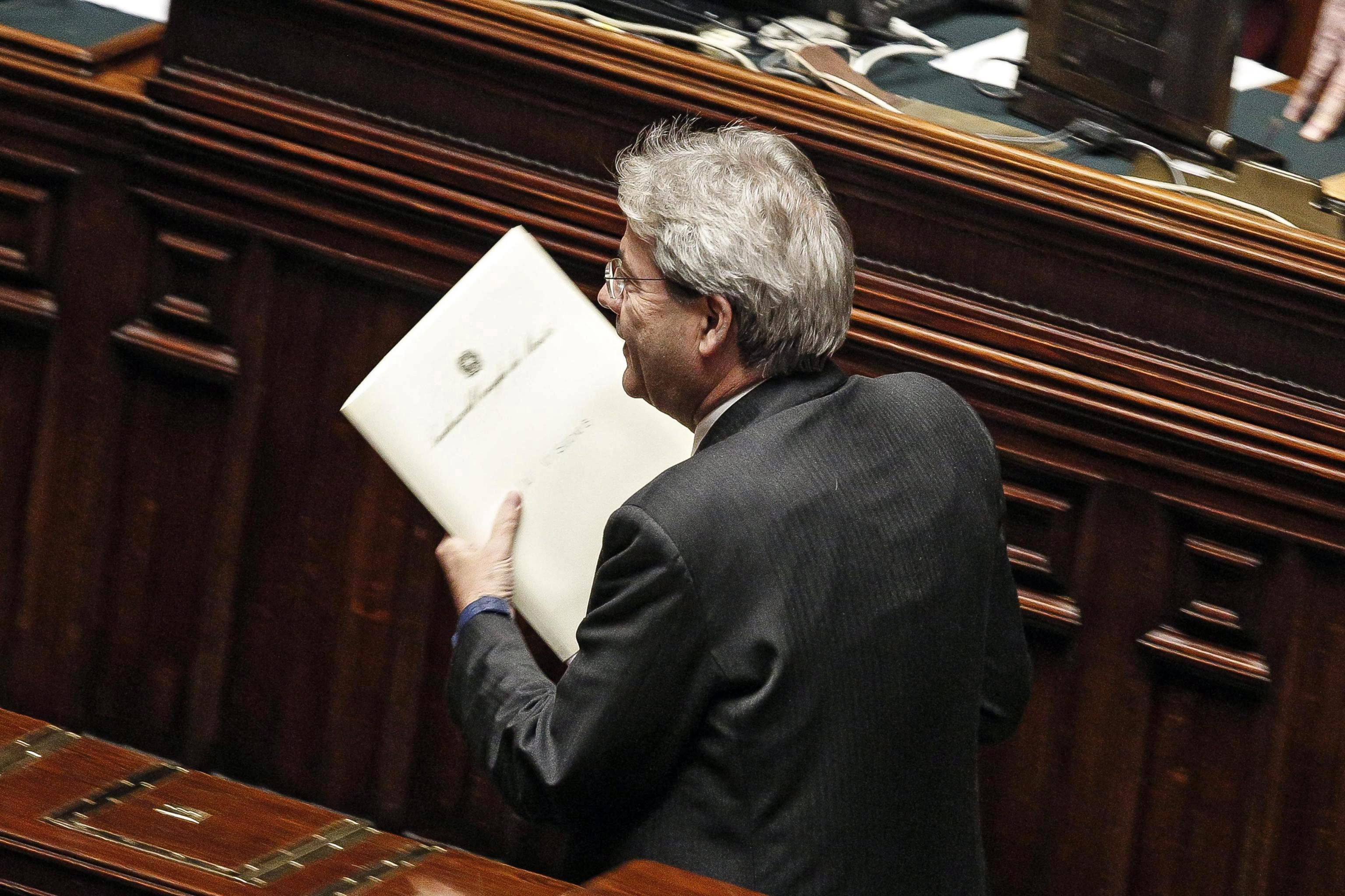 Την ψήφο εμπιστοσύνης της ιταλικής Βουλής πήρε η κυβέρνηση Τζεντιλόνι