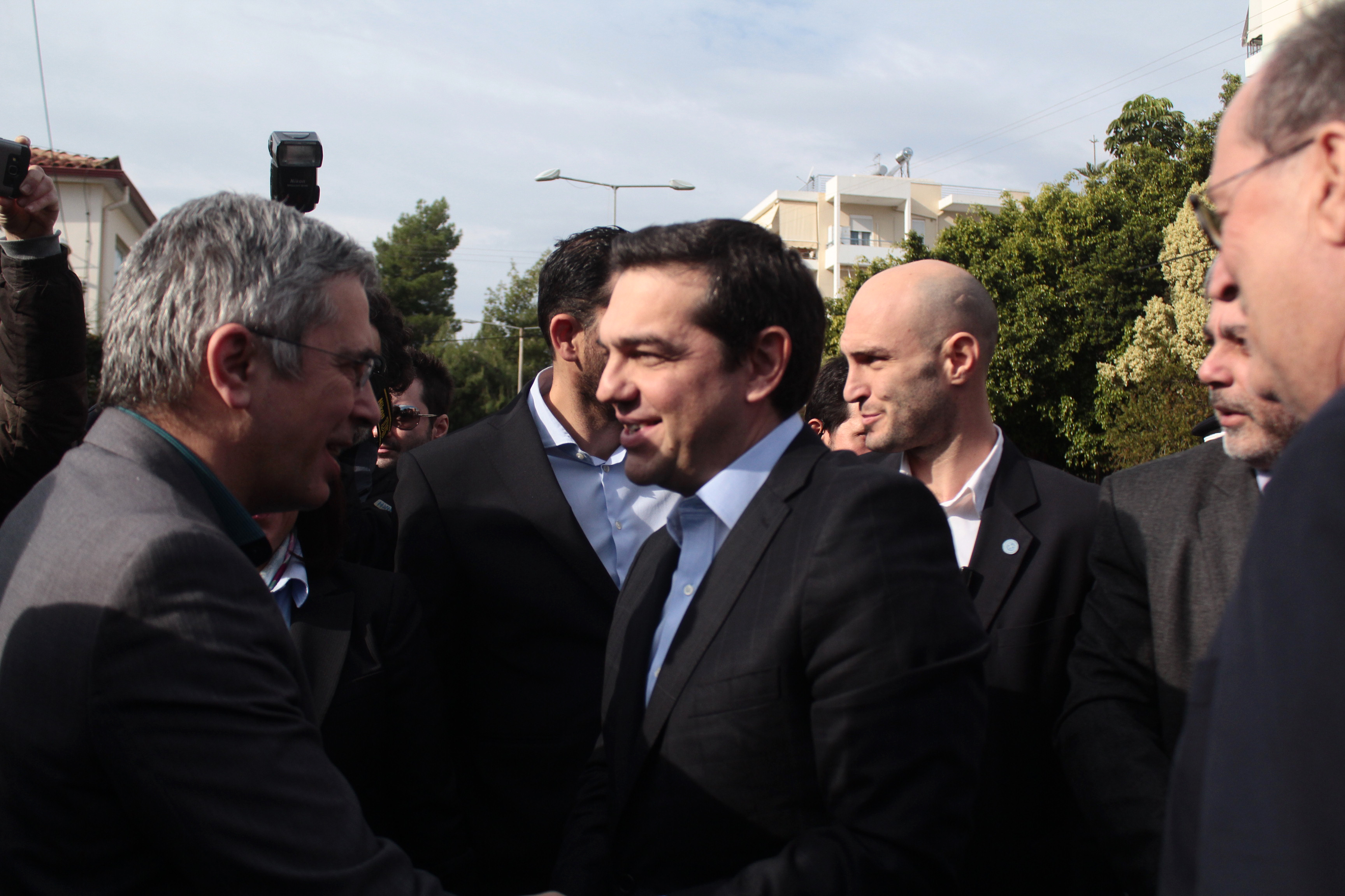 Στην Καλαμάτα ο Αλέξης Τσίπρας, επίσκεψη στο 1ο Ειδικό Σχολείο