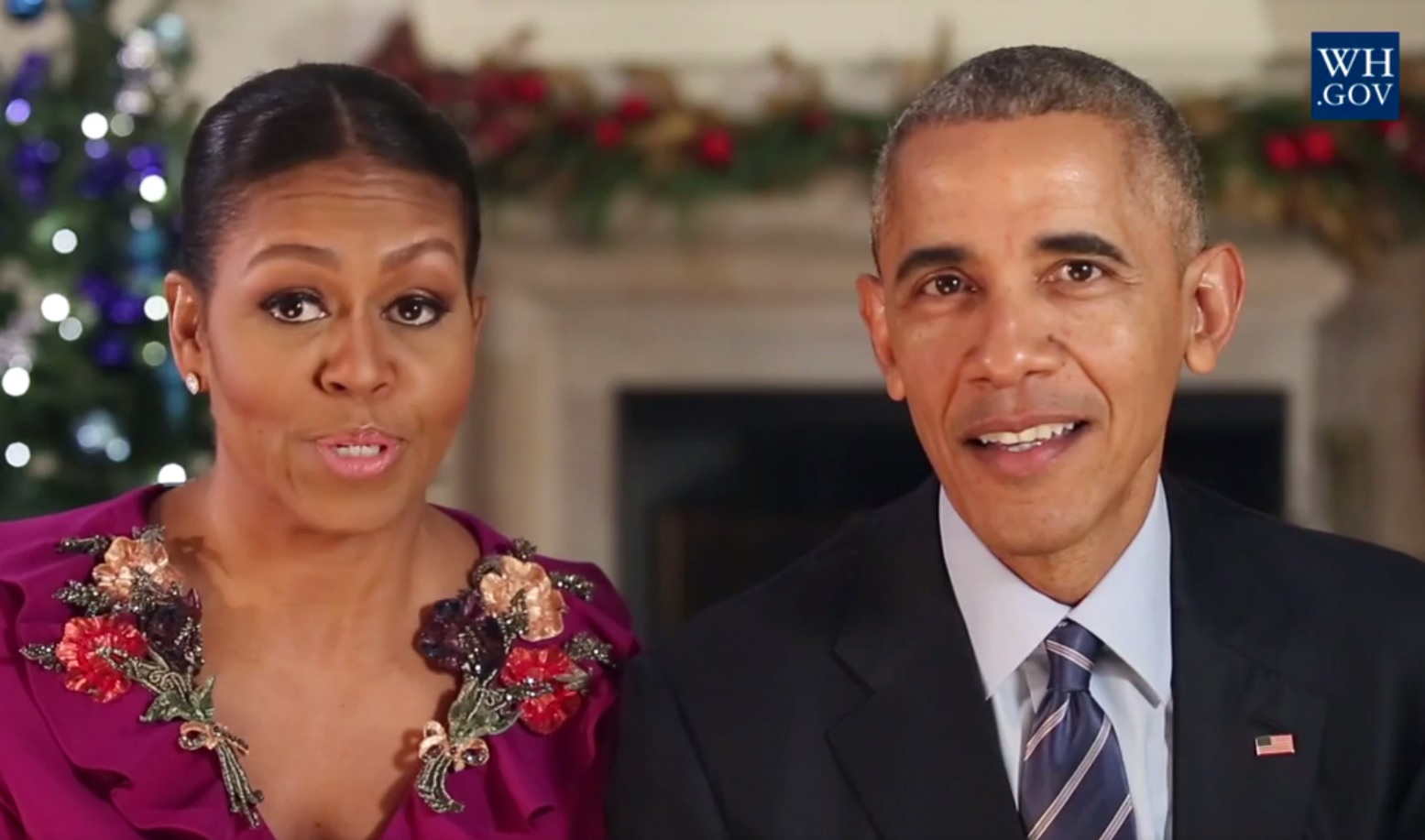 Αυτοσαρκασμός και έκκληση τήρησης αξιών στο ύστατο εορταστικό μήνυμα Ομπάμα