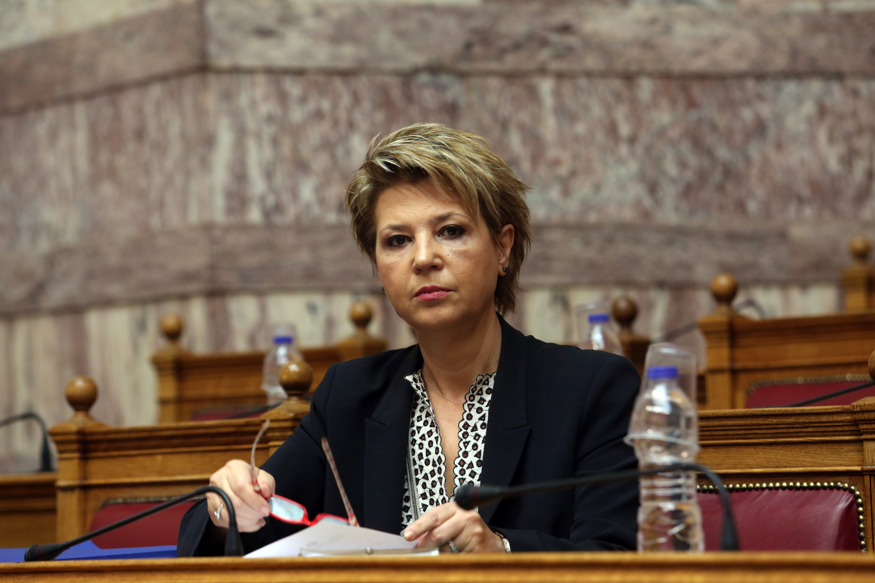 Ερώτηση βουλευτών της Δημοκρατικής Συμπαράταξης για την Όλγα Γεροβασίλη