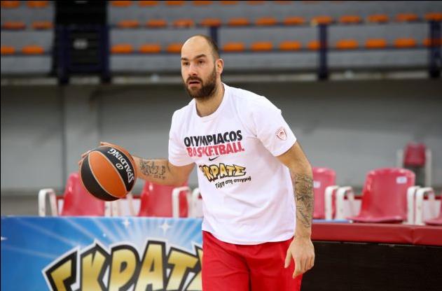 Για τη νίκη χωρίς Σπανούλη στη Βαρκελώνη ο Ολυμπιακός