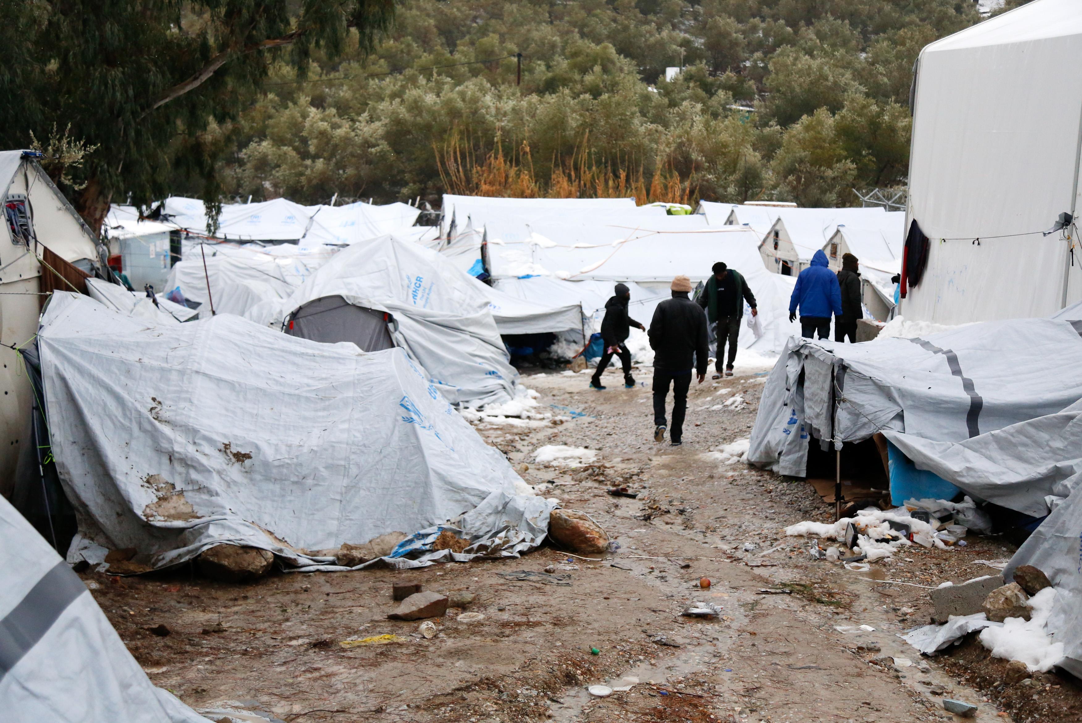 Τρίτος νεκρός στον καταυλισμό προσφύγων στη Μόρια
