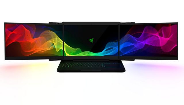 Η Razer καταγγέλλει κλοπή πρότυπου laptop gaming με 3 οθόνες στη CES