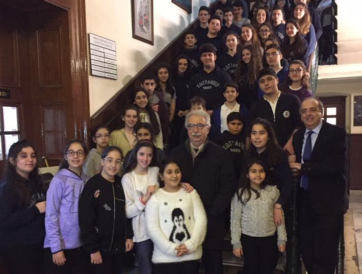 Το σχολείο του στην Πόλη επισκέφθηκε ο υπουργός Παιδείας Κ.Γαβρόγλου