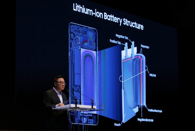 Οι ελαττωματικές μπαταρίες ευθύνονται για την υπερθέρμανση του Νote7