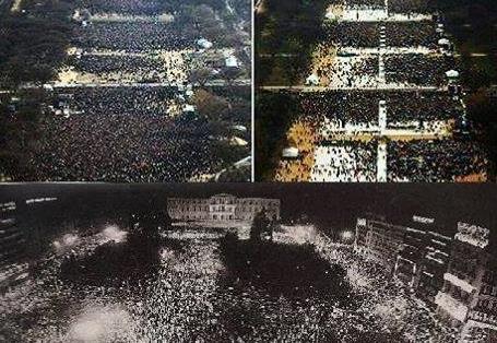 Πού είχε περισσότερο κόσμο; Στον Τραμπ, στον Ομπάμα ή στον Ανδρέα;