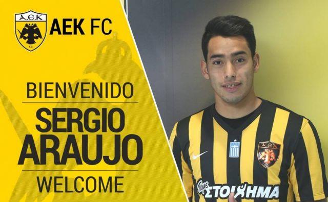 Η ΑΕΚ ανακοίνωσε την απόκτηση του Σέρχιο Αραούχο