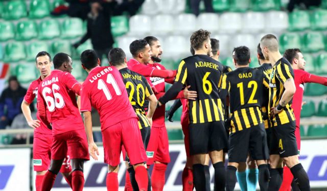 «Στεγνή» ισοπαλία μεταξύ Ξάνθης και ΑΕΚ στα Πηγάδια