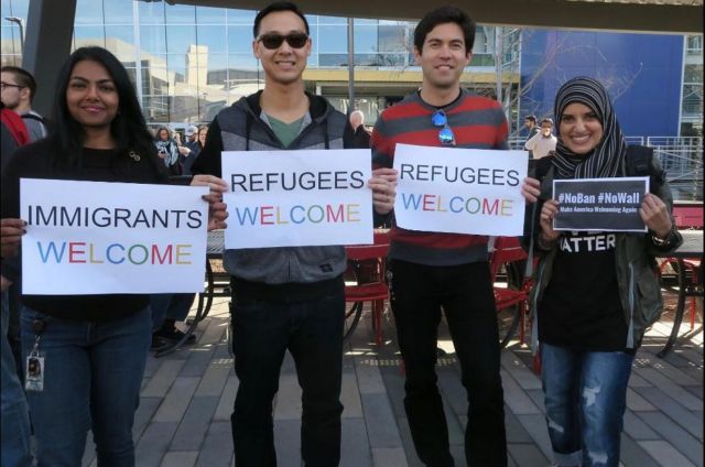 Δύο χιλιάδες Googlers διαδηλώνουν κατά του διατάγματος Τραμπ