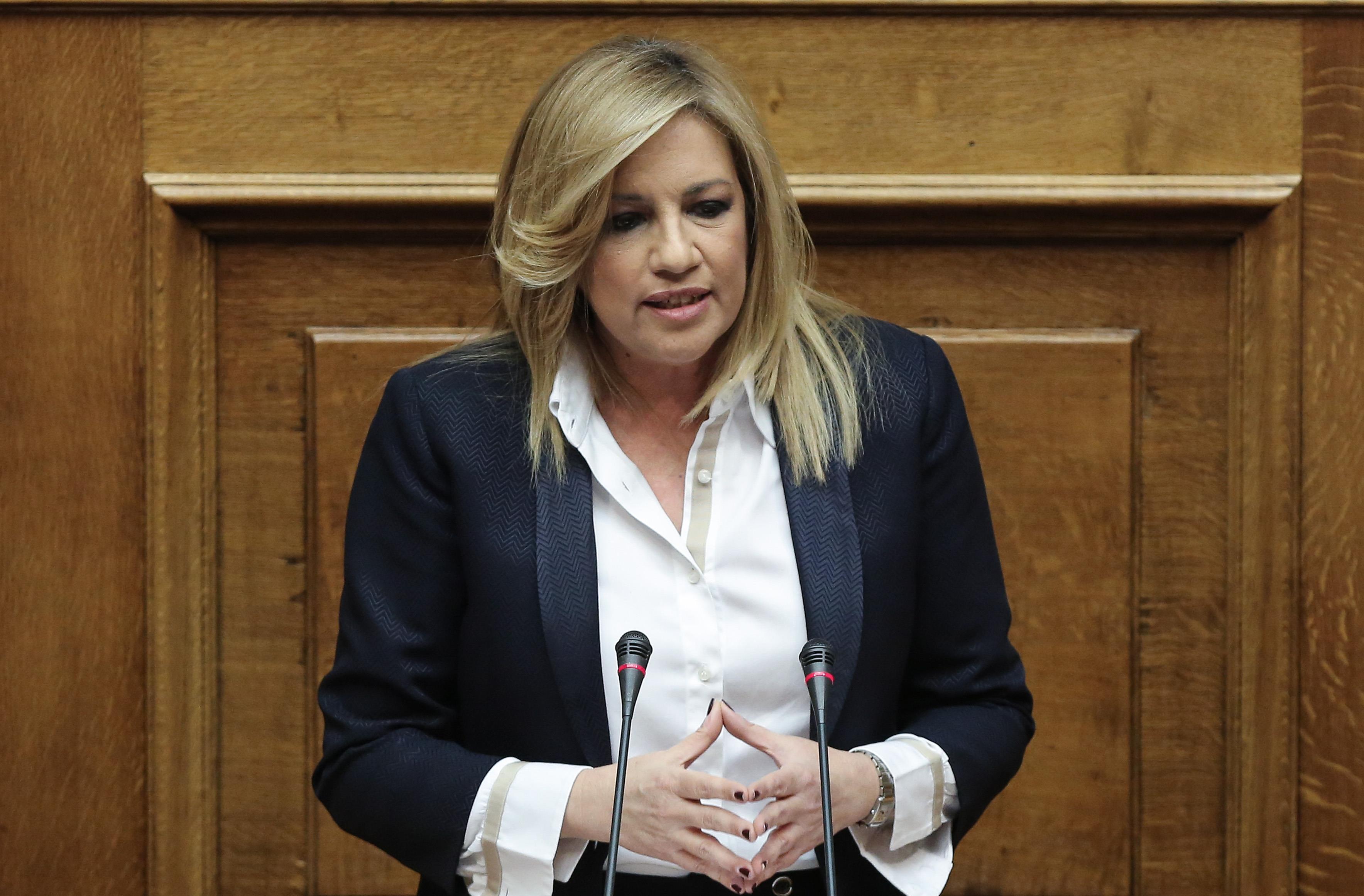 Γεννηματά: Πρόταση για διακομματική επιτροπή για τα υπερχρεωμένα ΜΜΕ