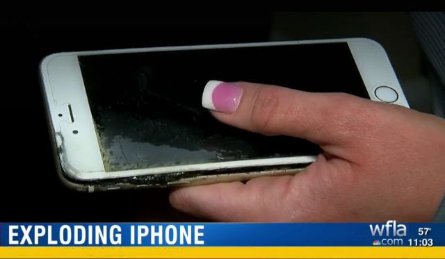 Στις φλόγες iPhone 6 Plus στο κομοδίνο – «Το εξετάζουμε», δηλώνει η Apple