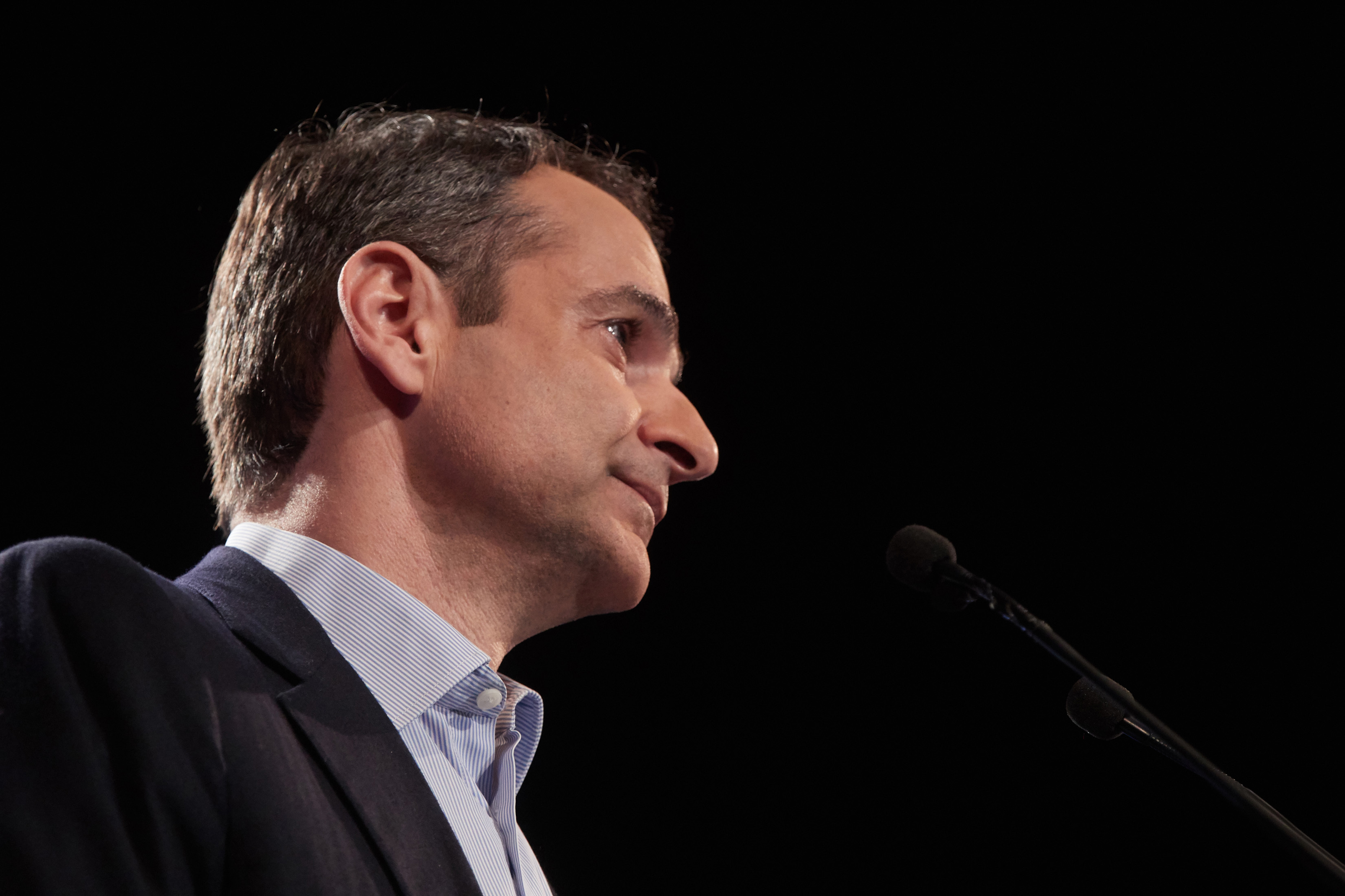 Με τον Βόλφγκανγκ Σόιμπλε συναντήθηκε ο Κυριάκος Μητσοτάκης