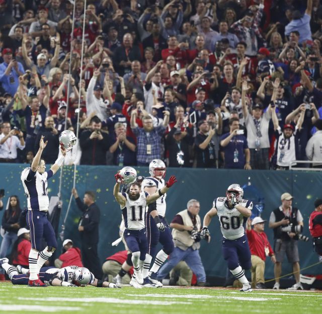 NFL: Με σούπερ ανατροπή οι Patriots πήραν το Super Bowl