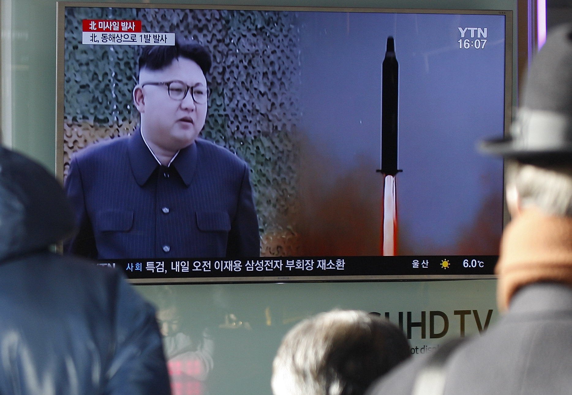 Δοκιμή πυραύλου μέσου βεληνεκούς από τη Βόρειο Κορέα