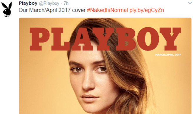«Ήταν λάθος» λέει το Playboy και επιστρέφει το γυμνό στο κοινό του