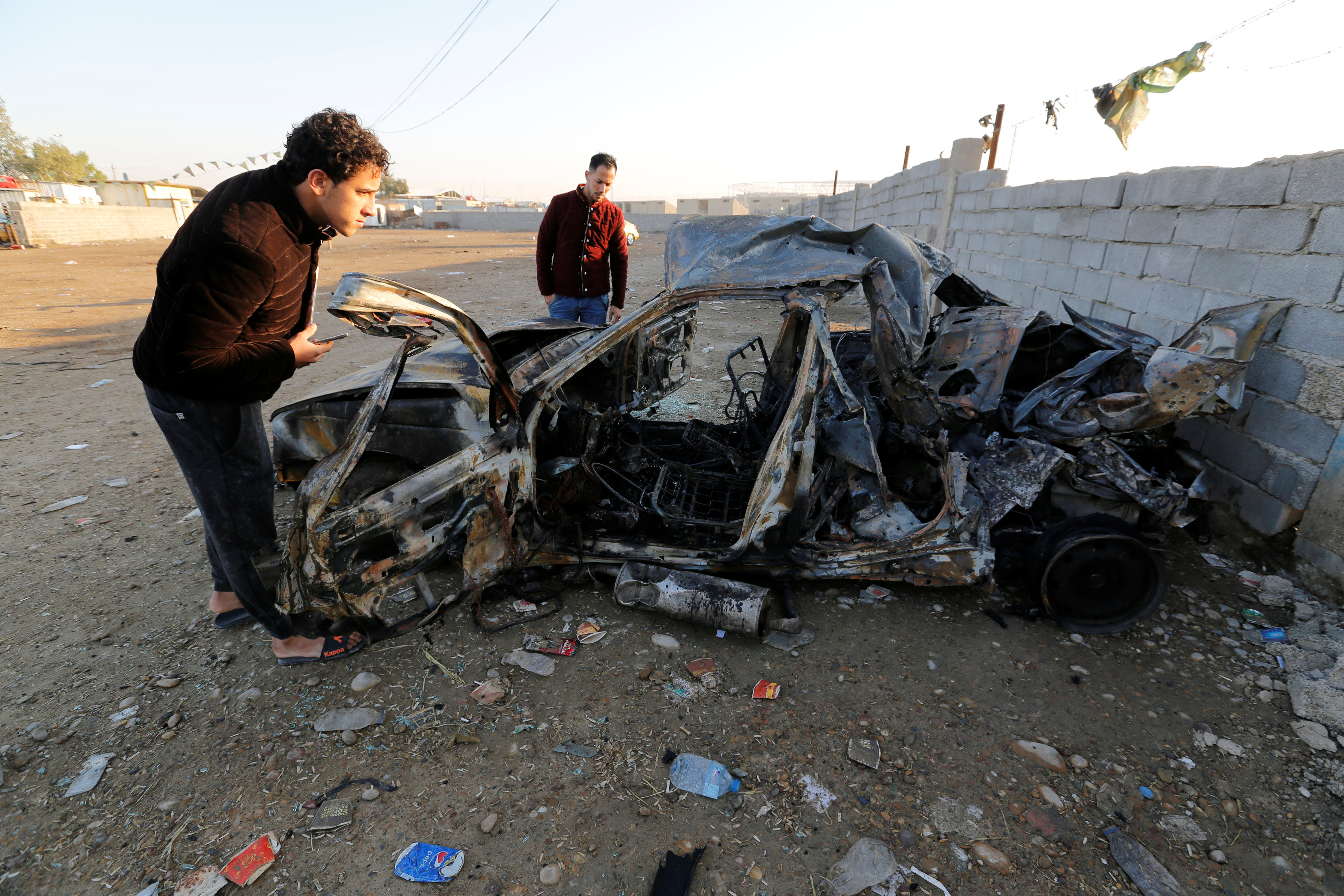 Δεκάδες νεκροί και τραυματίες σε βομβιστική επίθεση στη Βαγδάτη