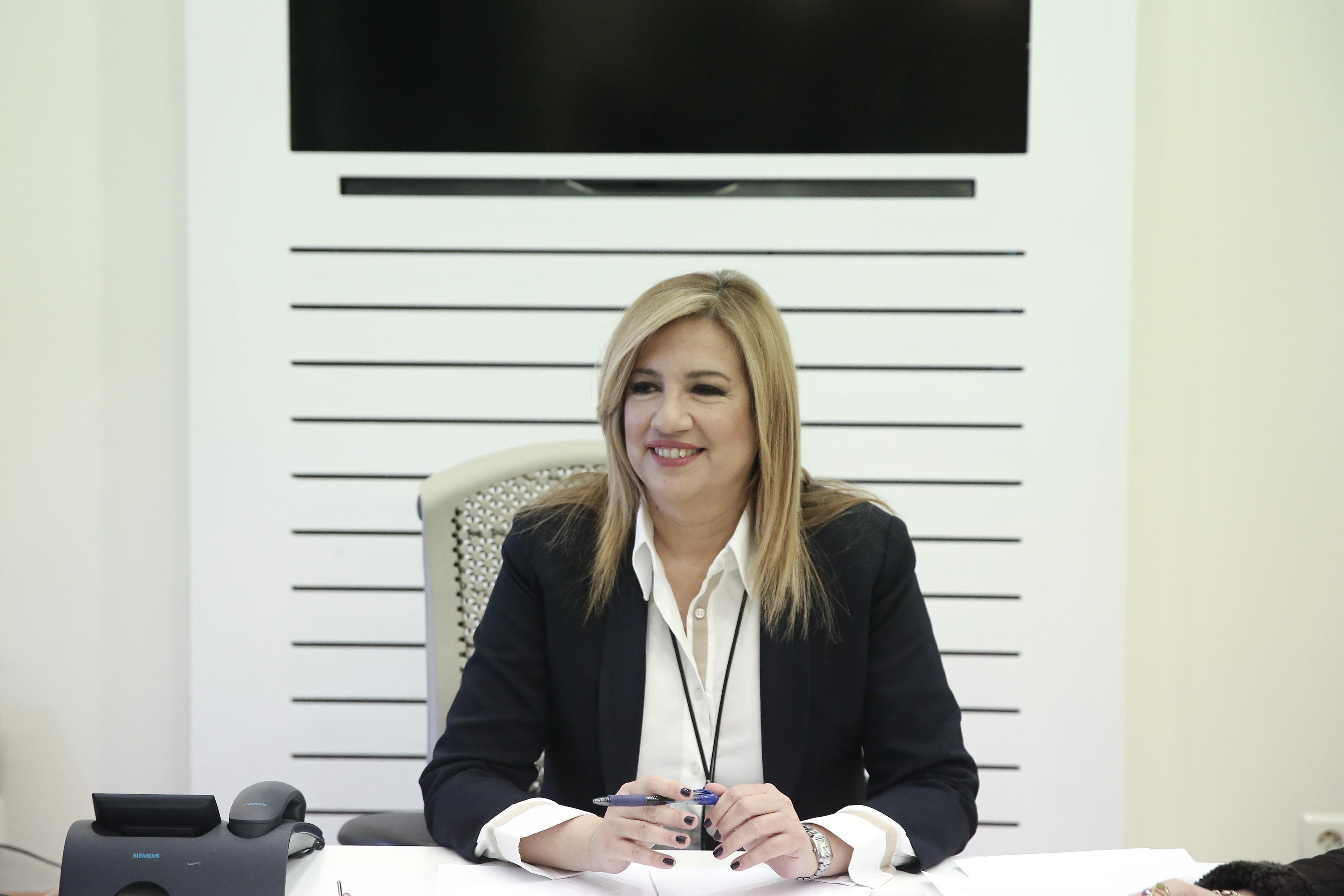 Γεννηματά: Δεν ψηφίζουμε νέα μέτρα, δεν αντικαθιστούμε τους ΑΝΕΛ