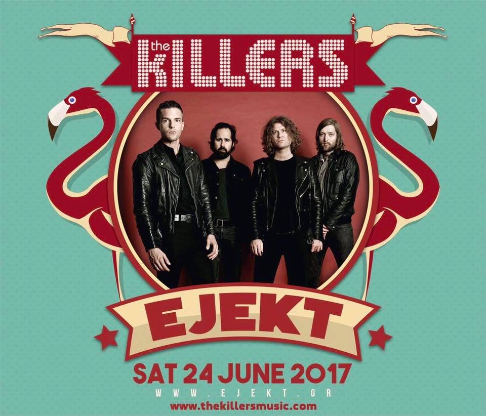 Oι Κillers στην Ελλάδα για το Ejekt Festival 2017