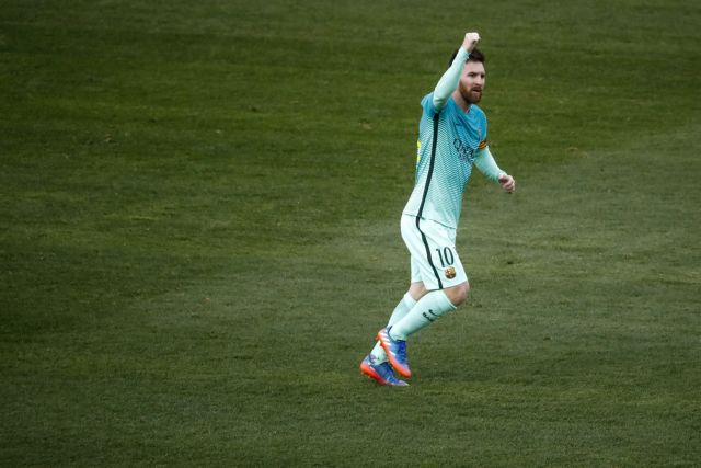 Ο Μέσι στην κορυφή της κατάταξης για το «χρυσό παπούτσι»