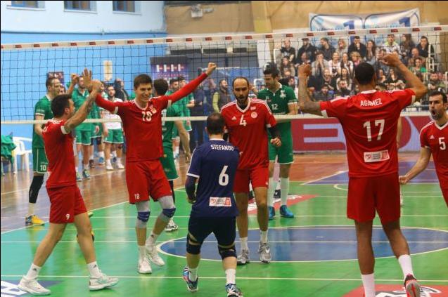 Ο Ολυμπιακός «άλωσε» την Κυψέλη, 3-1 σετ τον ΠΑΟ