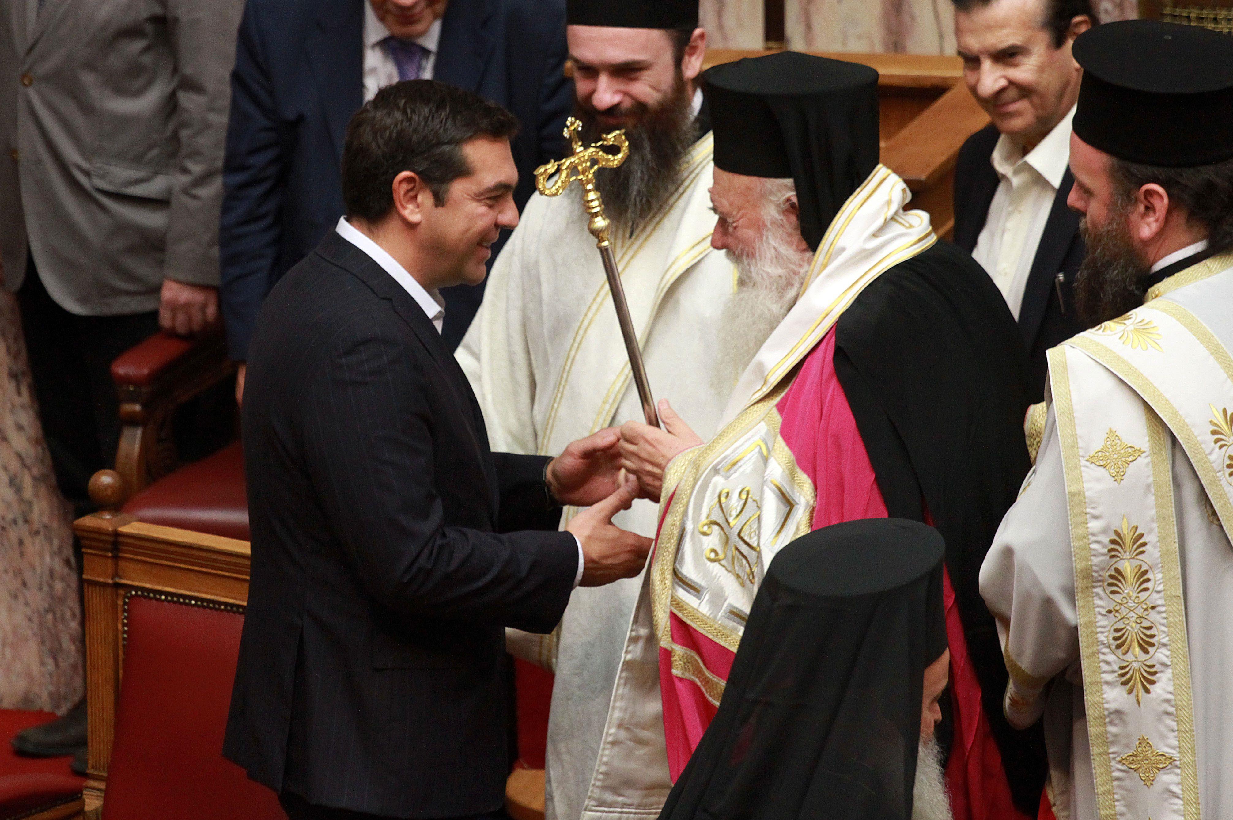 Τι συνέβη στην περυσινή συνάντηση Τσίπρα – Ιερώνυμου για τα θρησκευτικά