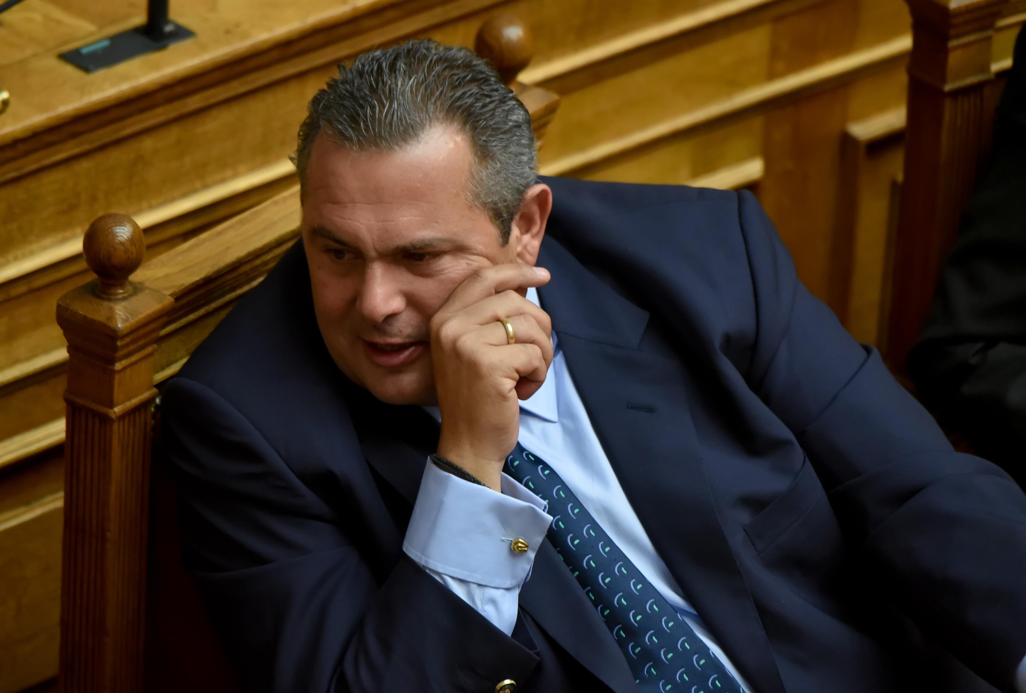 Καμμένος: Σόιμπλε και Τόμσεν μας βλάπτουν, καλύτερος σύμμαχος οι ΗΠΑ