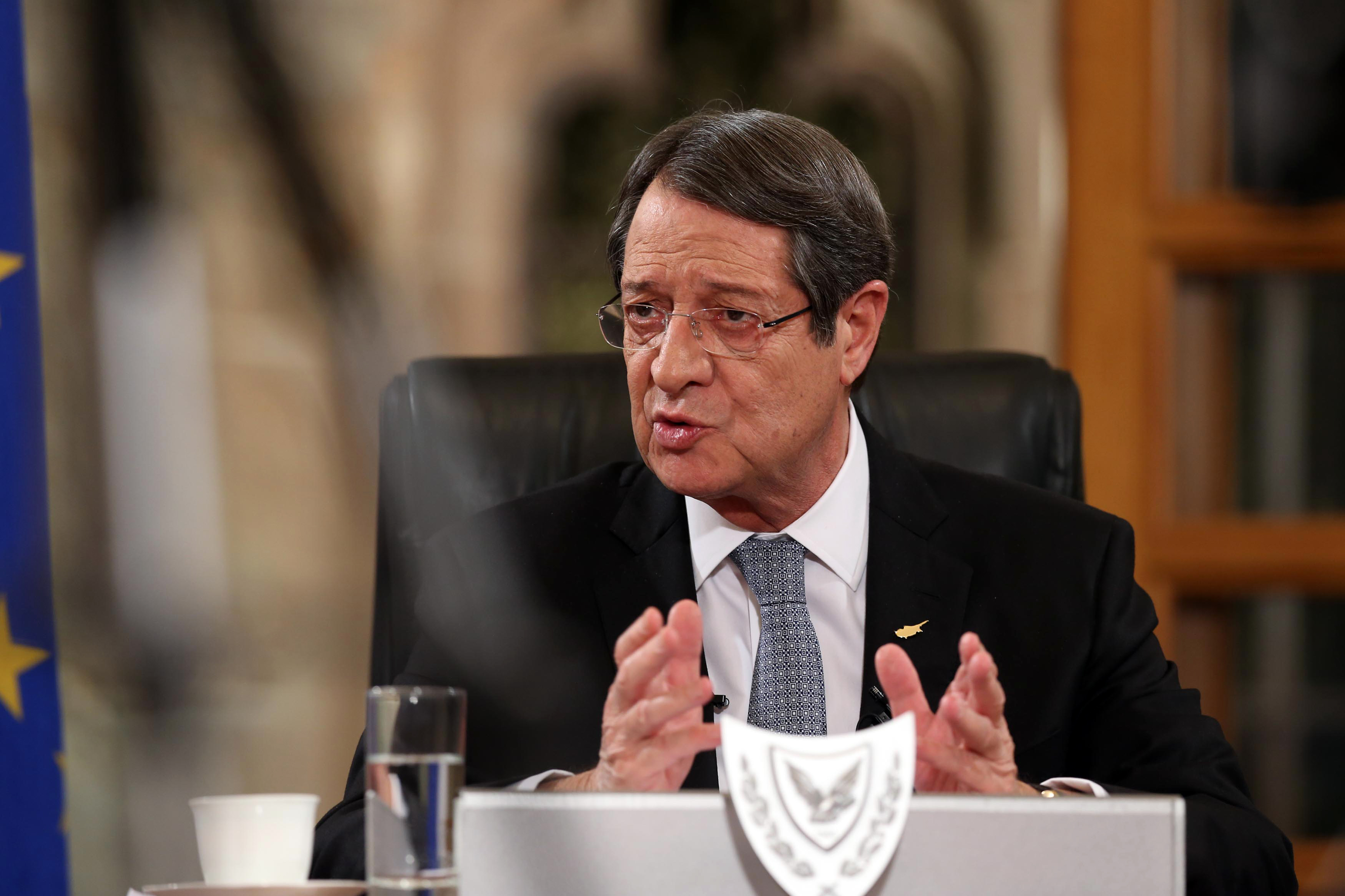 Αναστασιάδης: Ουδέποτε υπήρξε διάσταση με την Αθήνα στο Κυπριακό