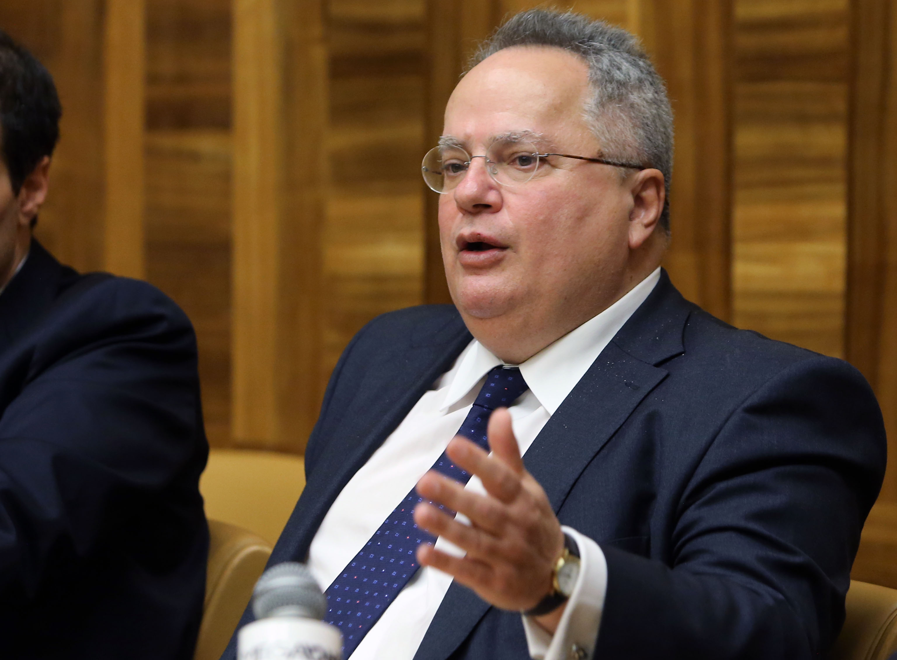 Συνάντηση Κοτζιά με τον σύμβουλο εθνικής ασφάλειας του Τραμπ