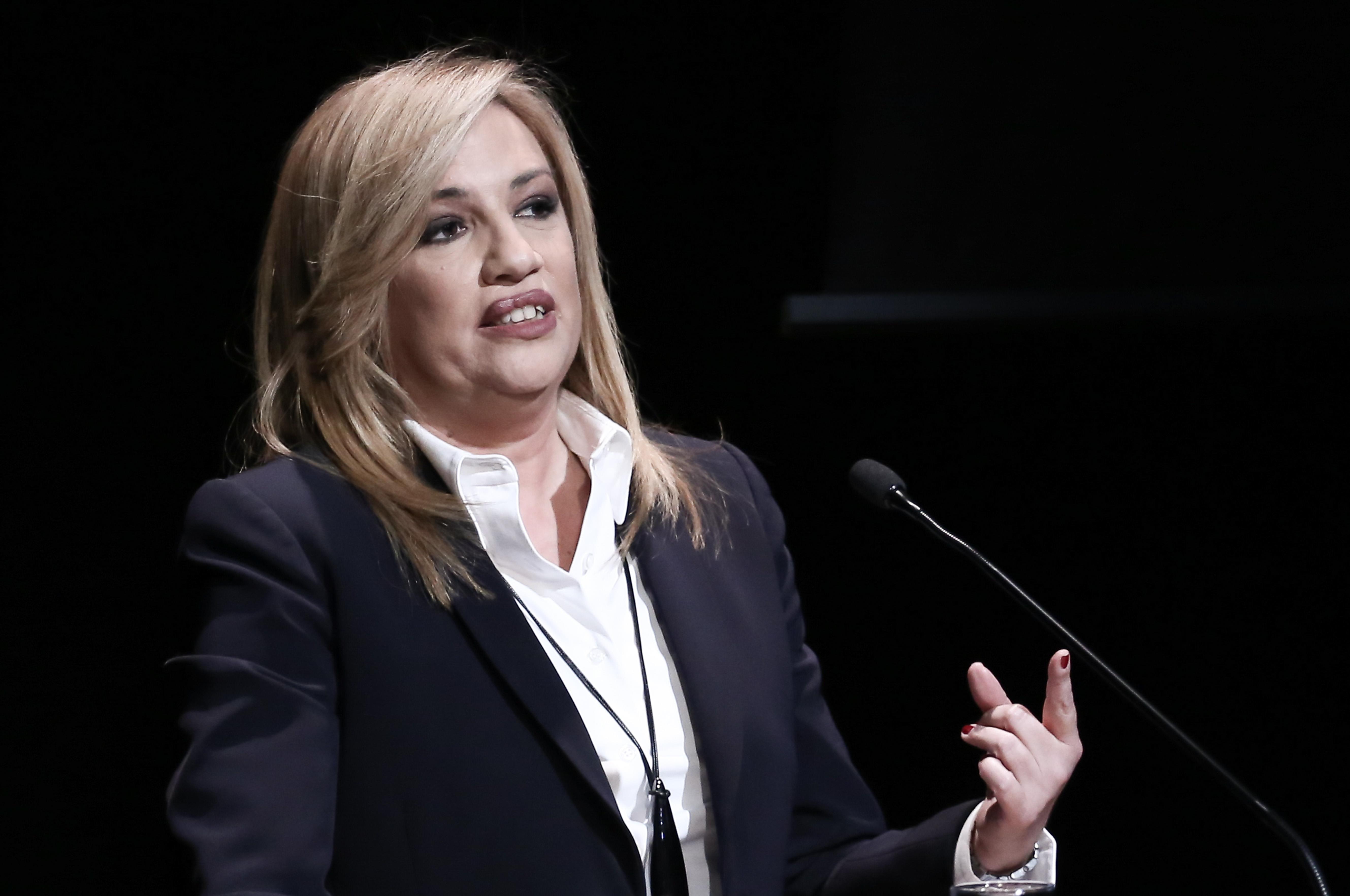 Γεννηματά: Επικίνδυνη η θέση Τσίπρα υπέρ της «Ευρώπης των πολλαπλών επιλογών»