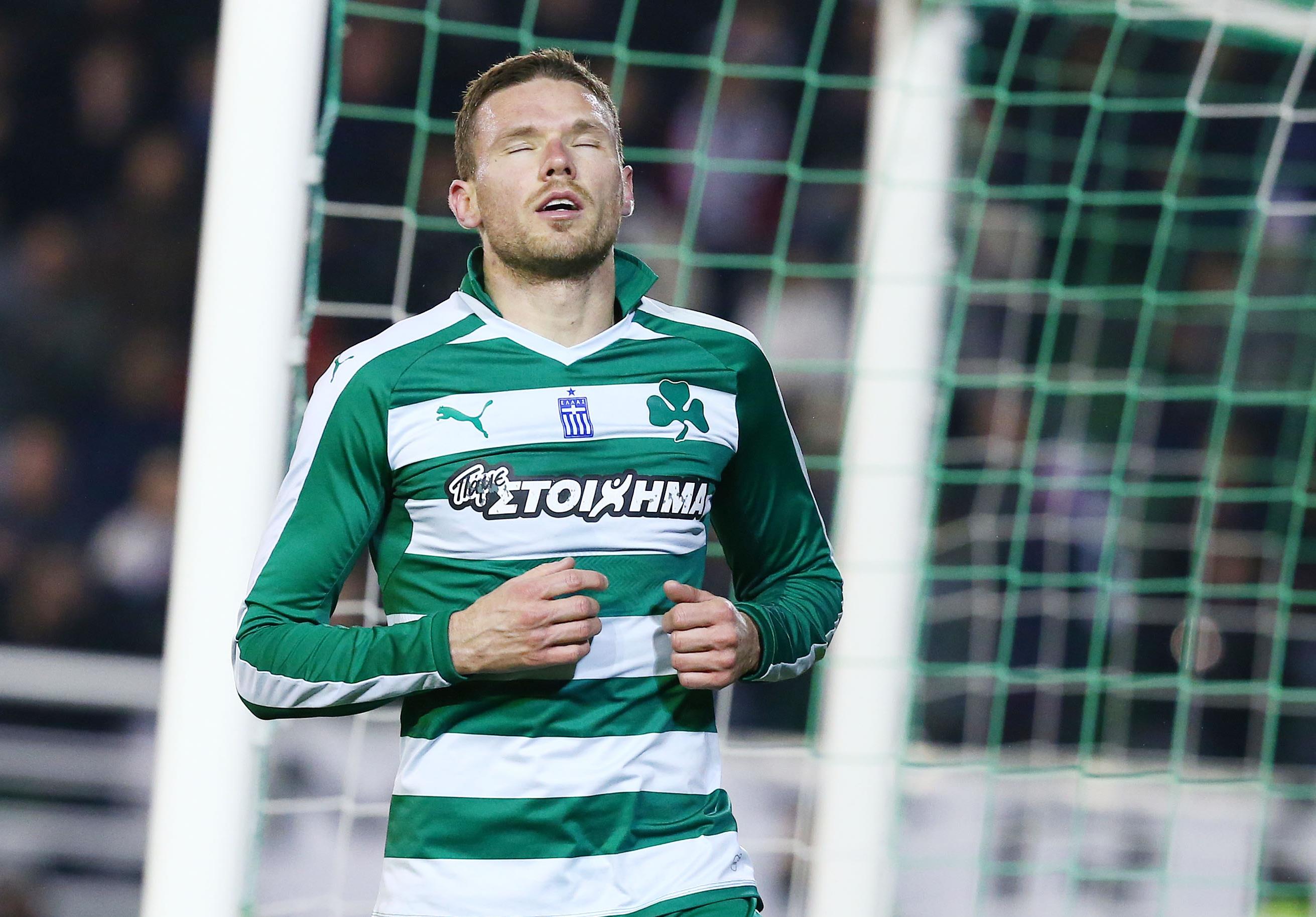 Χωρίς Μπεργκ o Παναθηναϊκός στο ντέρμπι της Τούμπας