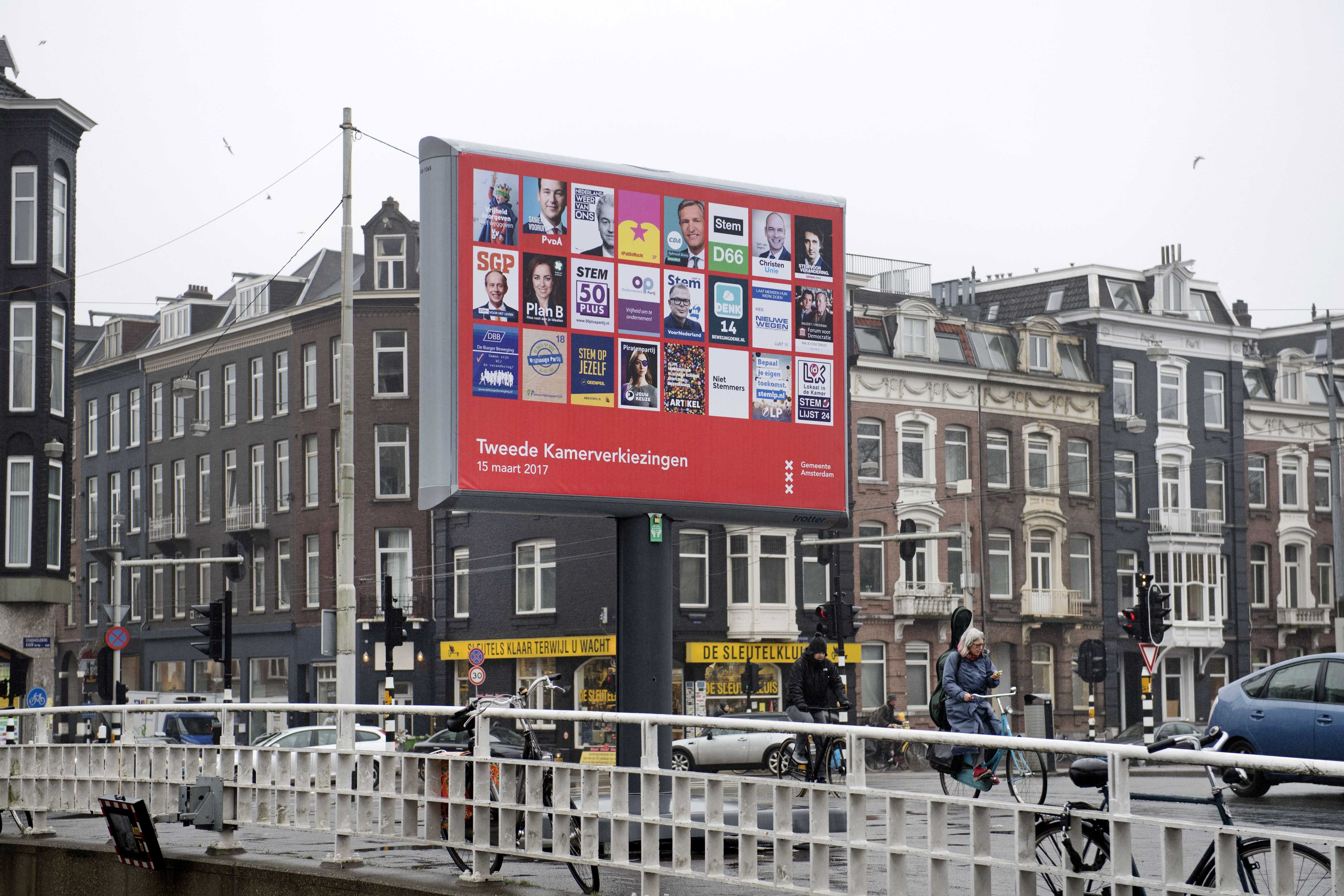 Ολλανδικές εκλογές: Στη δεύτερη θέση εμφανίζεται η ακροδεξιά του Βίλντερς