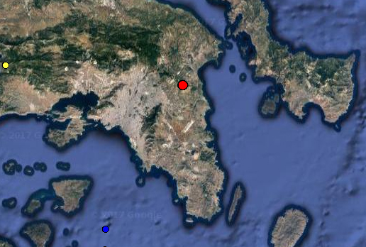 Ασθενής δόνηση 3,3 βαθμών στην Αττική