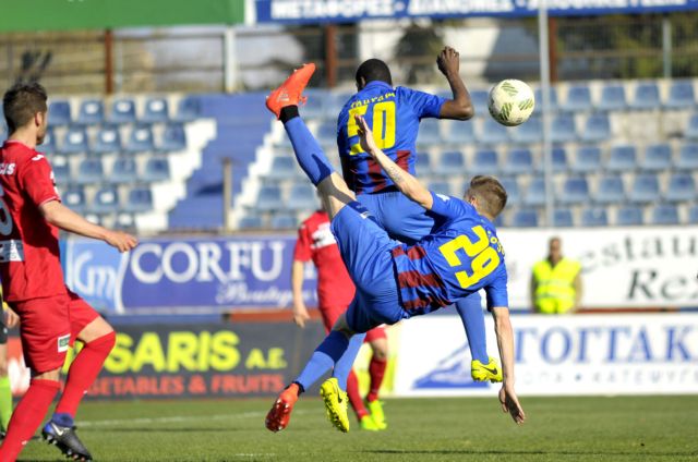 Η αποβολή «χάρισε» τη νίκη στην Κέρκυρα κόντρα στην Ξάνθη