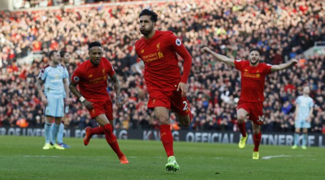 Νίκη-ανατροπή για τη Λίβερπουλ με την ψυχή στο στόμα