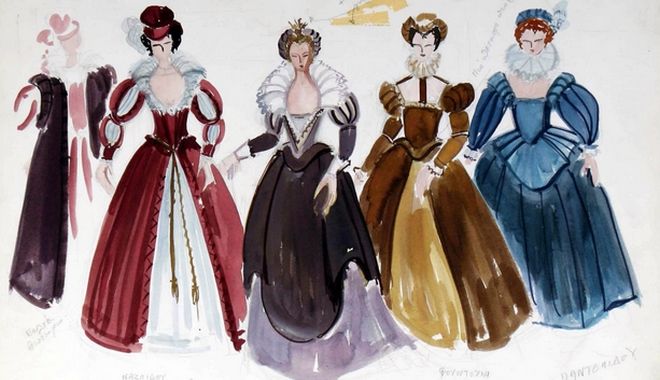 Έκθεση κοστουμιών από παραστάσεις του ΚΘΒΕ στις βιτρίνες του ΟΤΕ